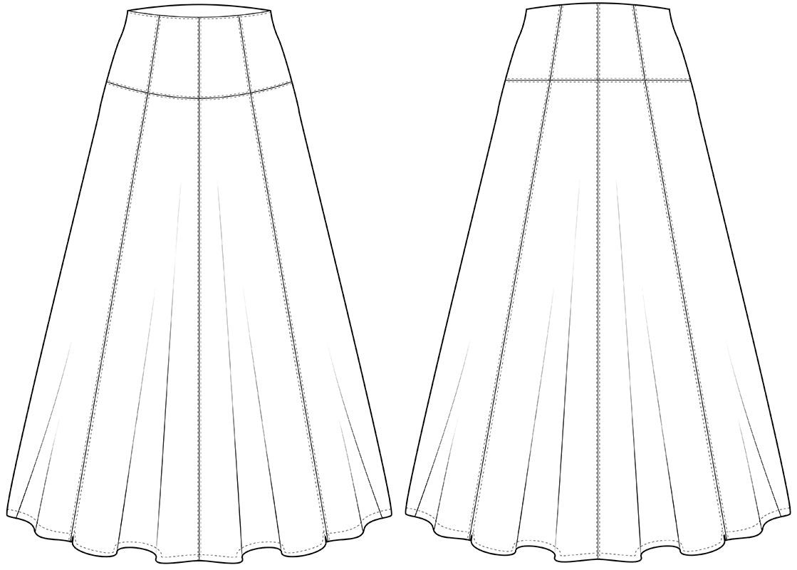 Isp denim skirt