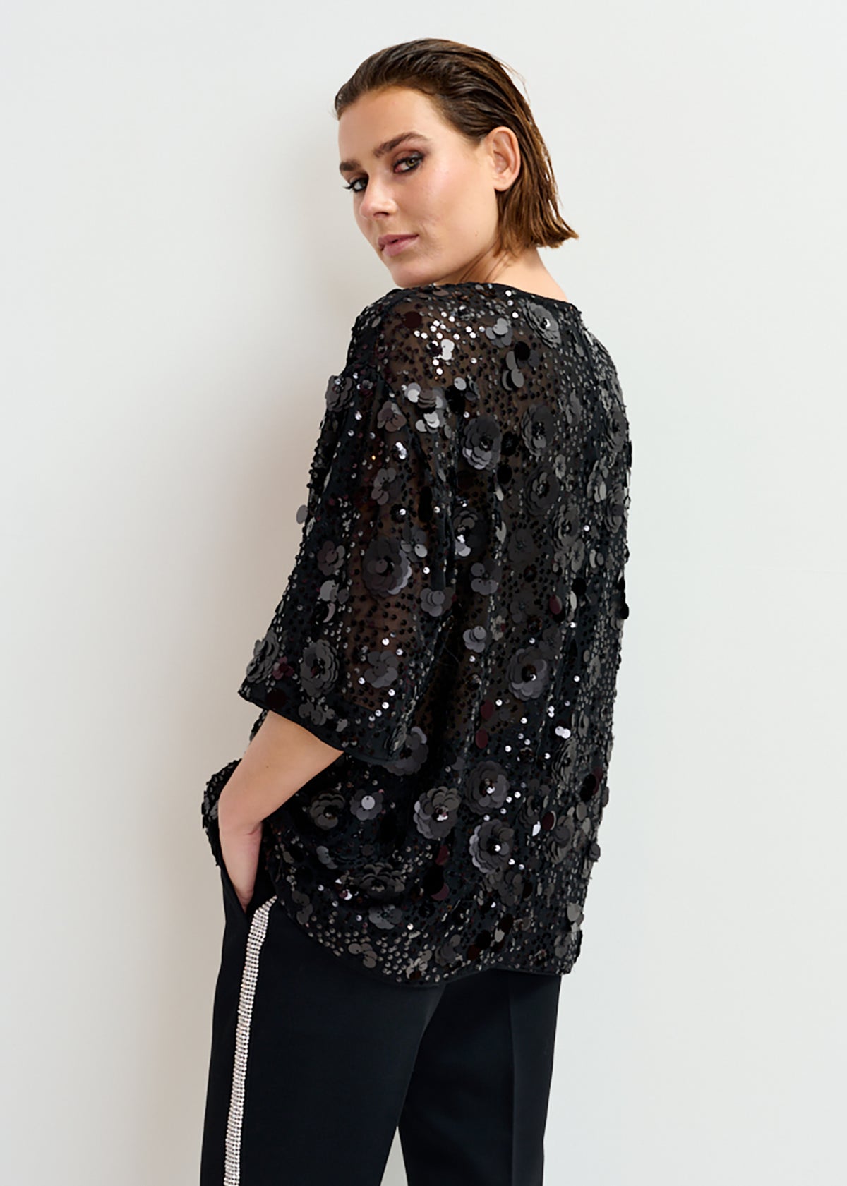 Isparkle sequin top