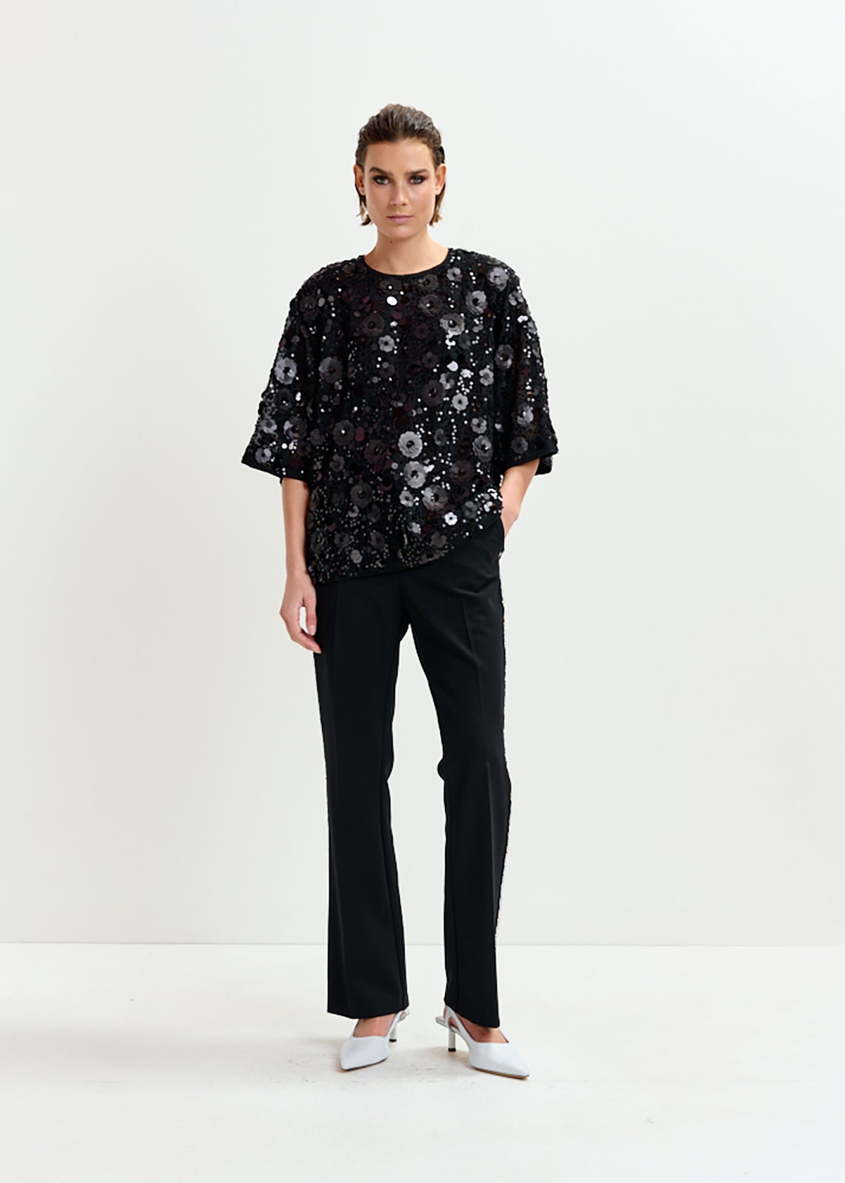 Isparkle sequin top