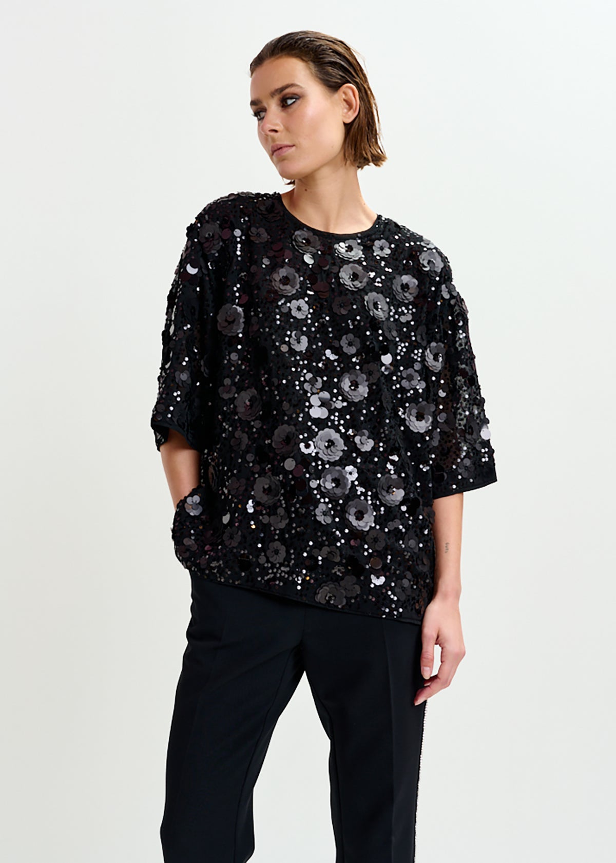 Isparkle sequin top
