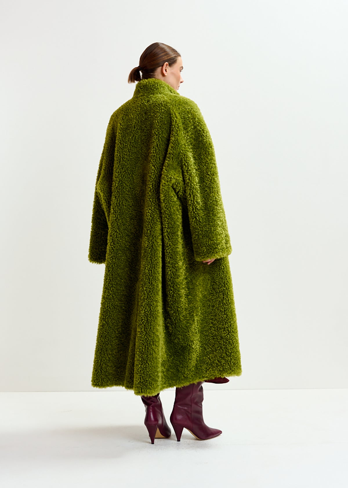 Ispot faux fur coat