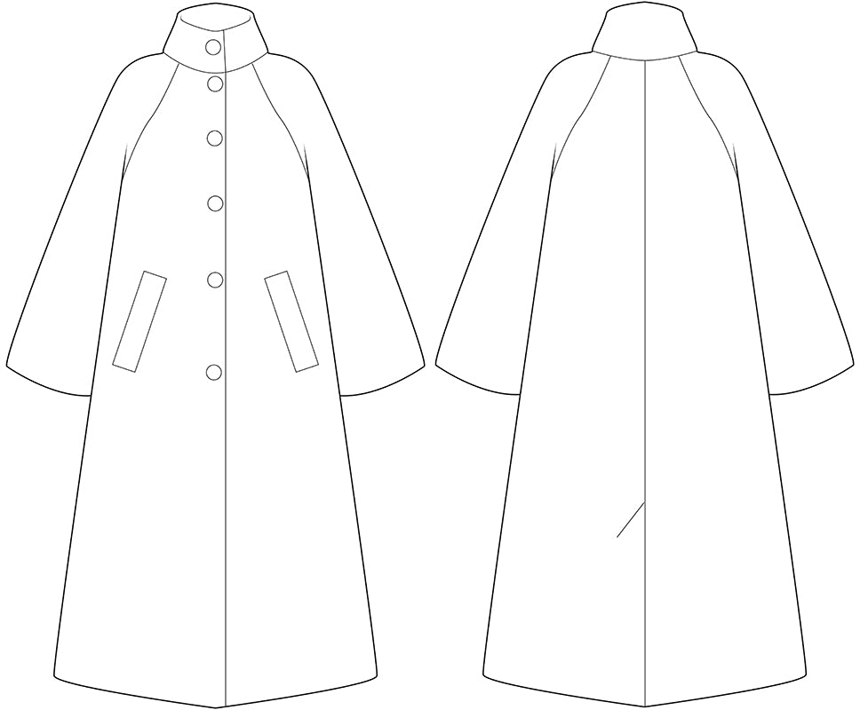Ispot faux fur coat