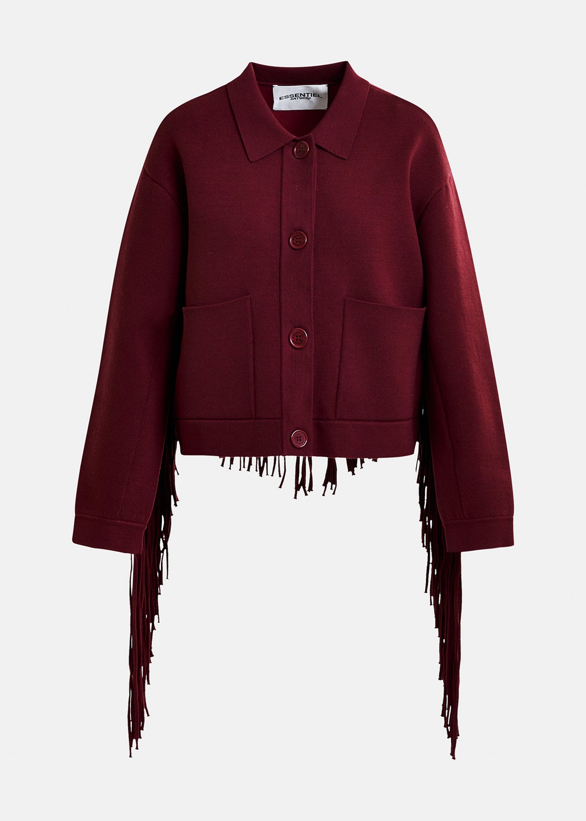 Istern jacket with fringes