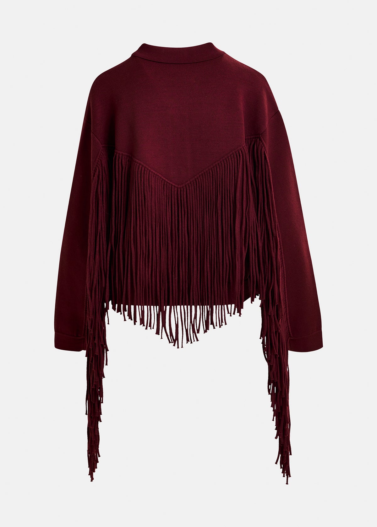 Istern jacket with fringes
