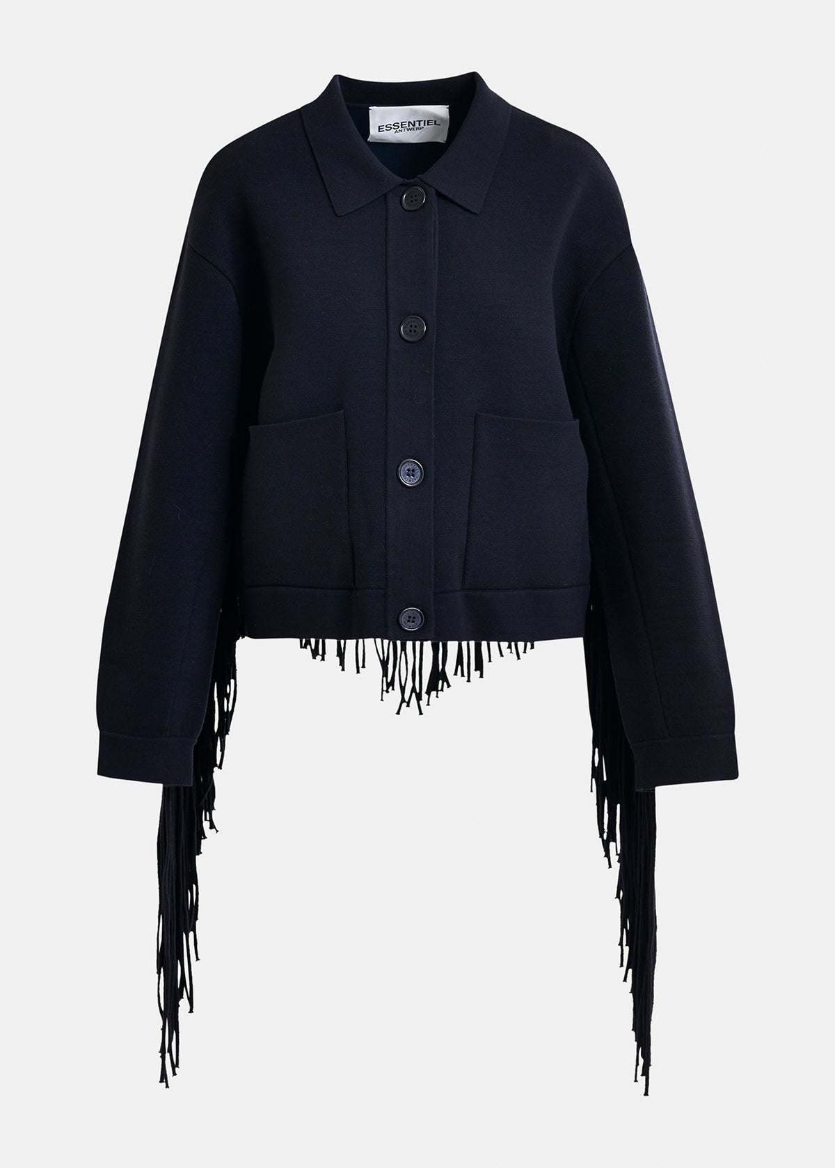 Istern jacket with fringes