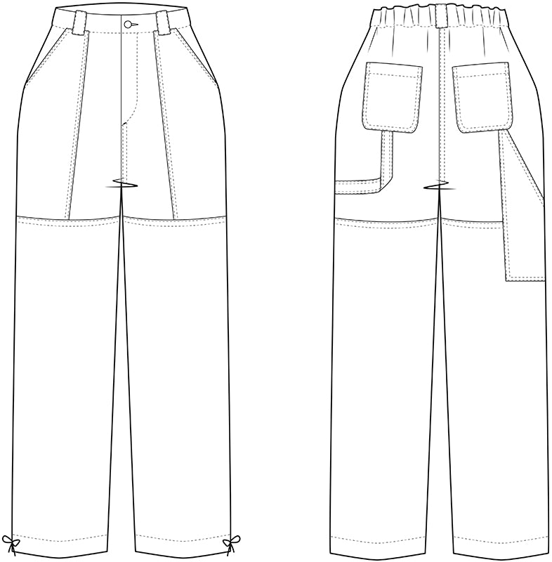 Itao faux leather pants