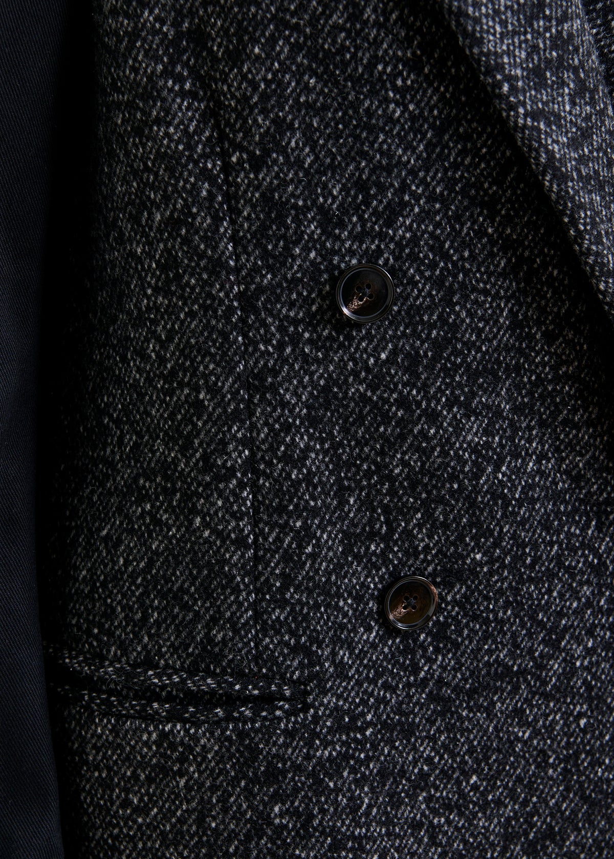 Ivona contrast sleeve coat