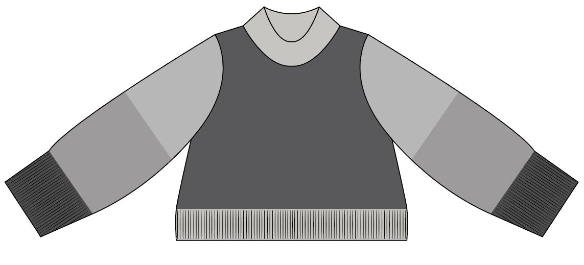 Jant multicolour knit pullover