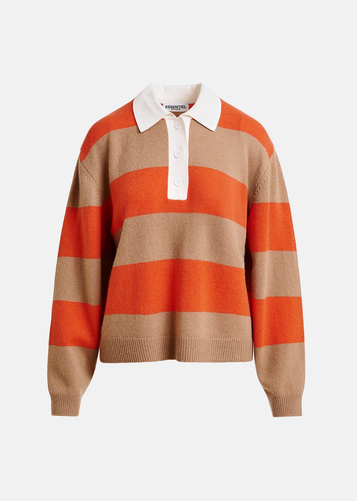 Jezebel striped polo