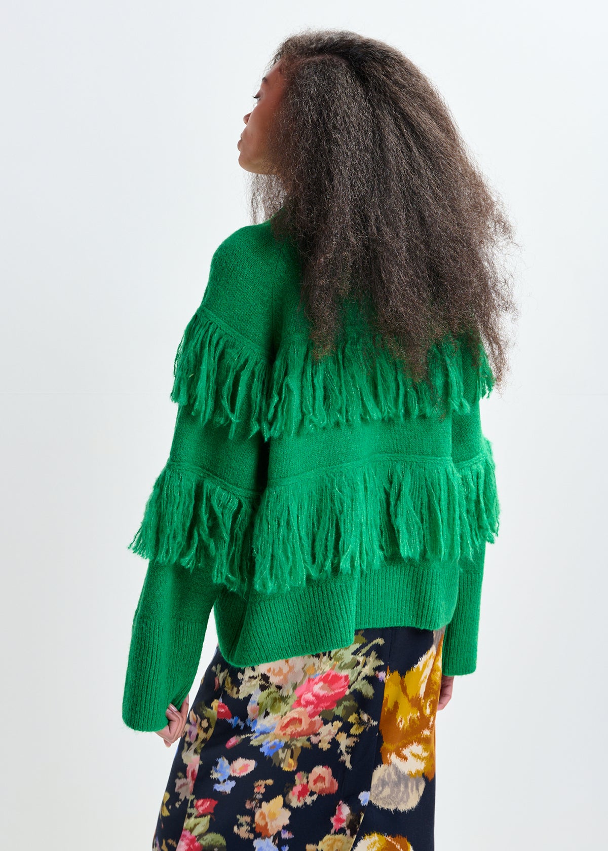 Johns pullover with fringes