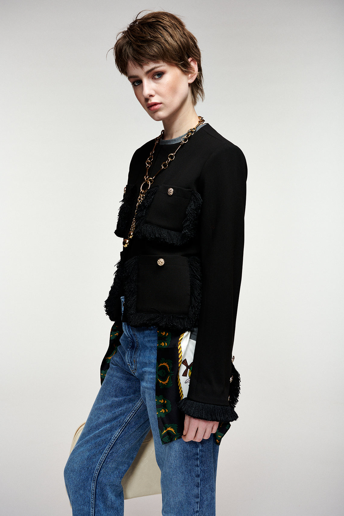 KINETIC FRINGED JACKET