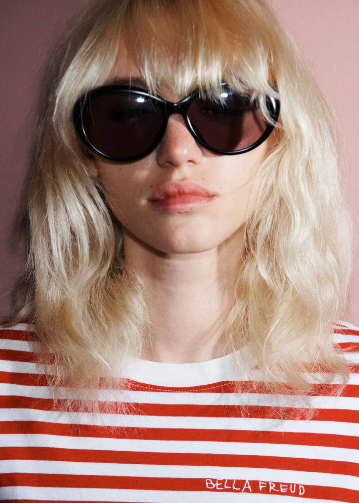 Bella Freud Long Sleeve Striped T-Shirt