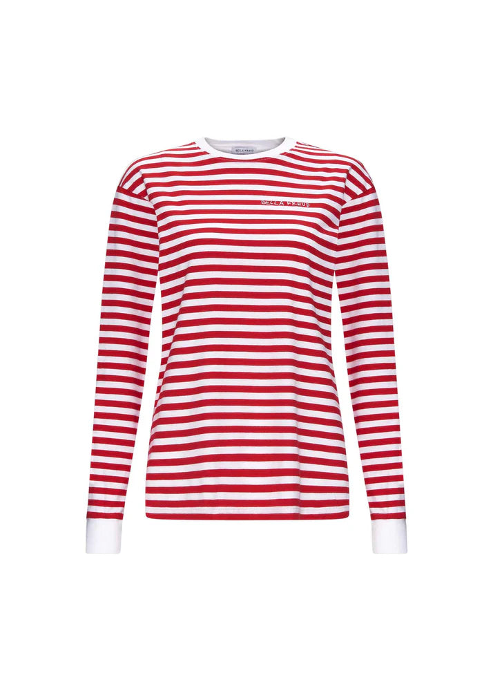 Bella Freud Long Sleeve Striped T-Shirt
