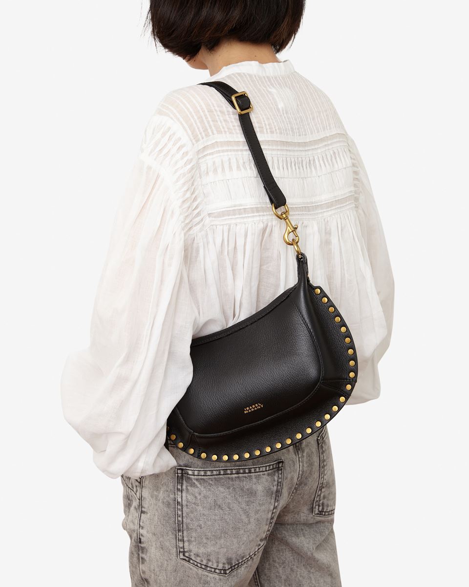 Isabel Marant Étoile Sac porté épaule en cuir grainé Oskan Moon