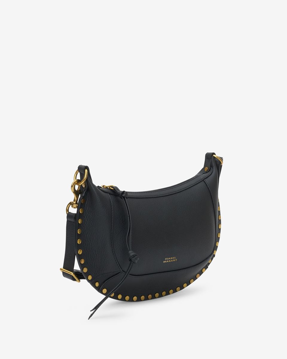 Isabel Marant Étoile Oskan Moon Grained Leather Shoulder Bag