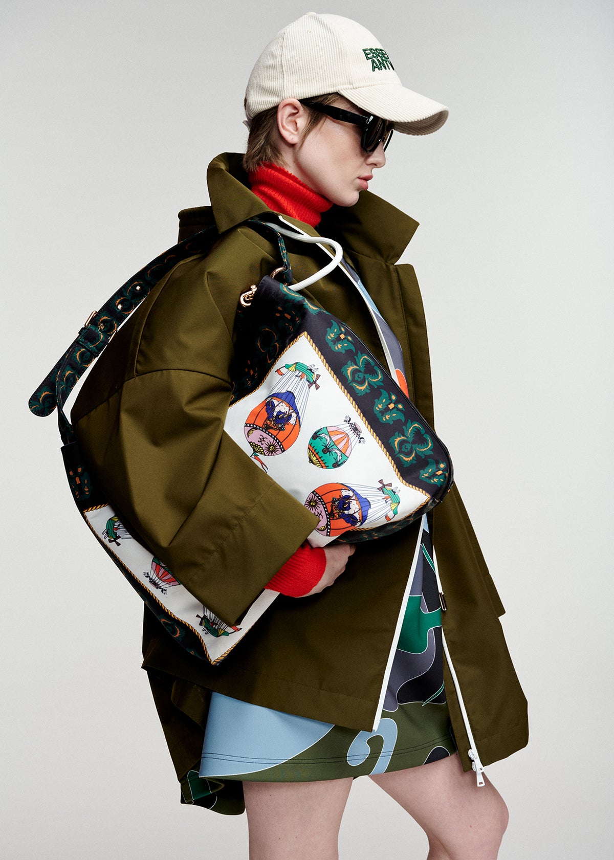 KALAMITY PRINTED SCARF SHOPPER