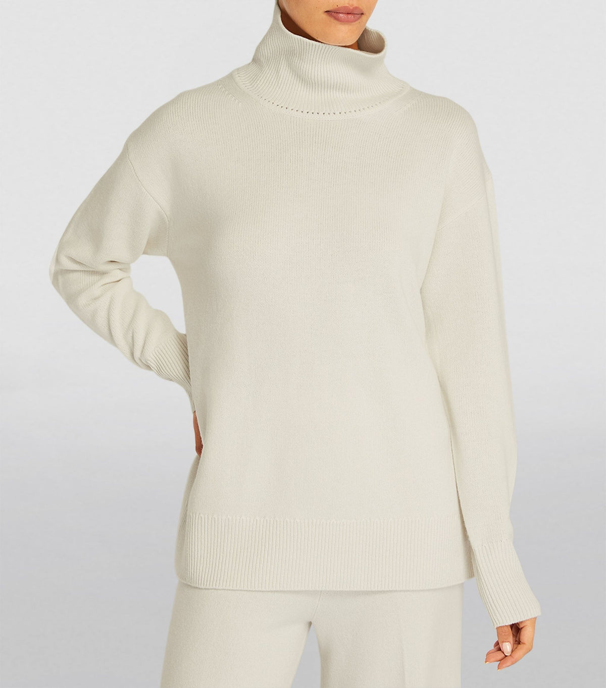 Joseph High Neck Soft Wool Long