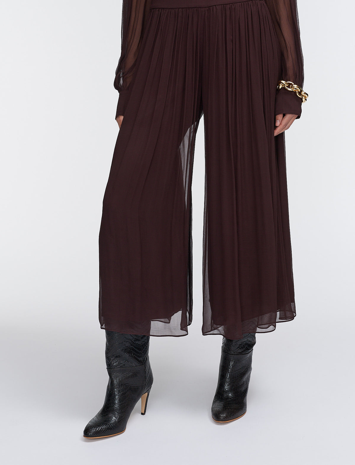 Ale-Pant-Silk Chiffon
