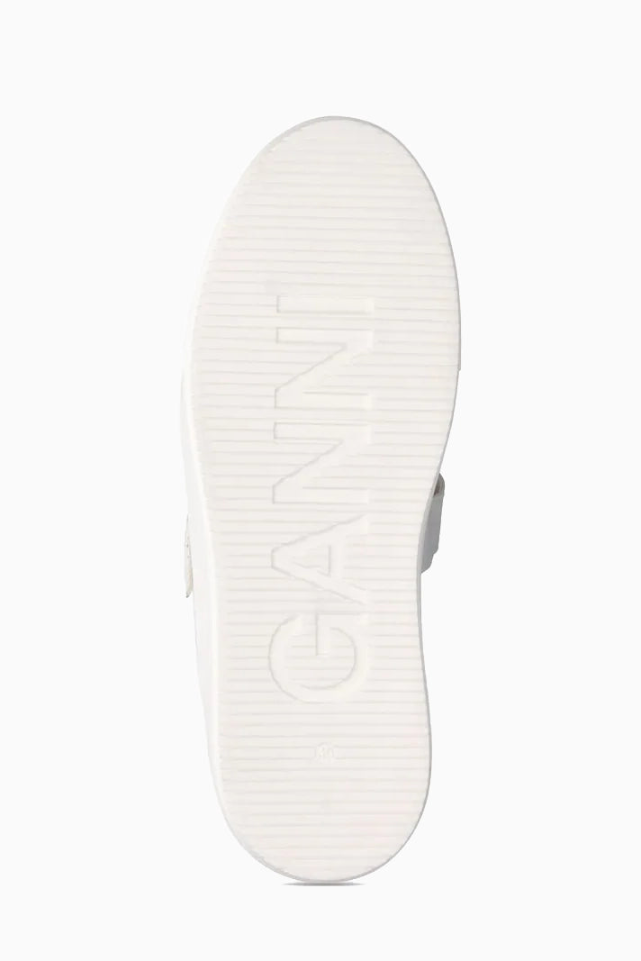 GANNI Sporty Mix Cupsole Low Top Velcro Sneaker