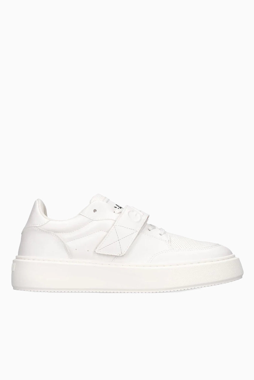 GANNI Sporty Mix Cupsole Low Top Velcro Sneaker