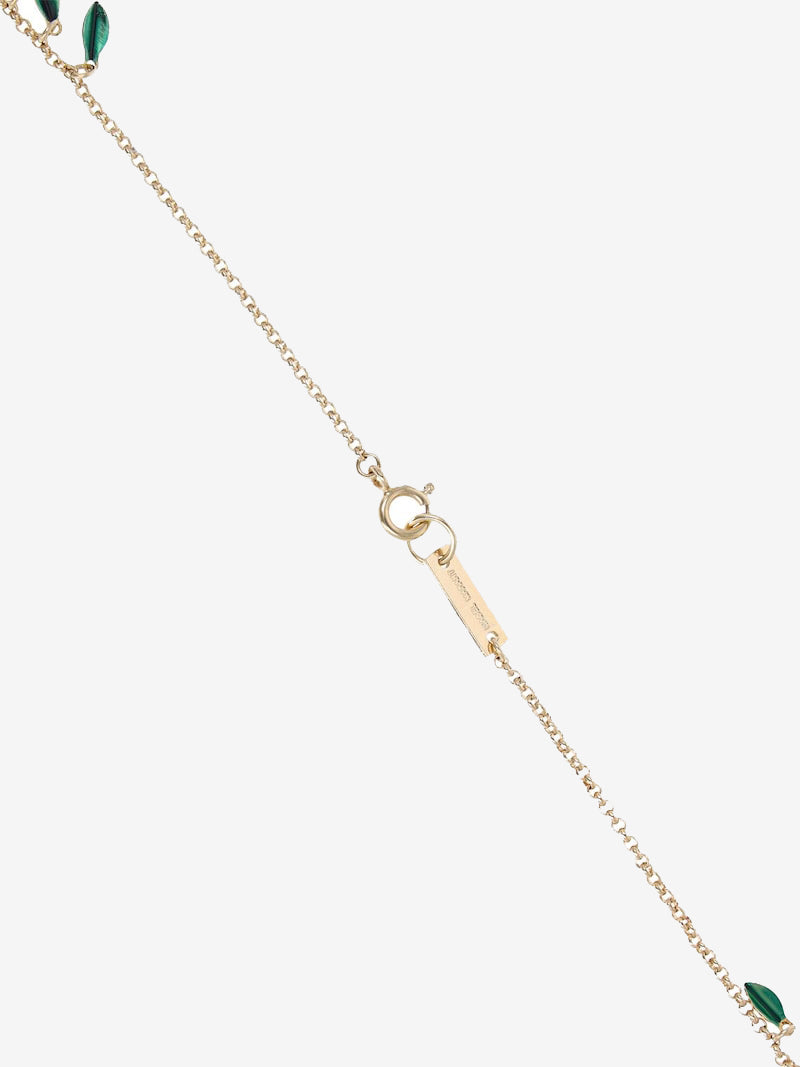 Isabel Marant Colour Shiny Leaf Necklace
