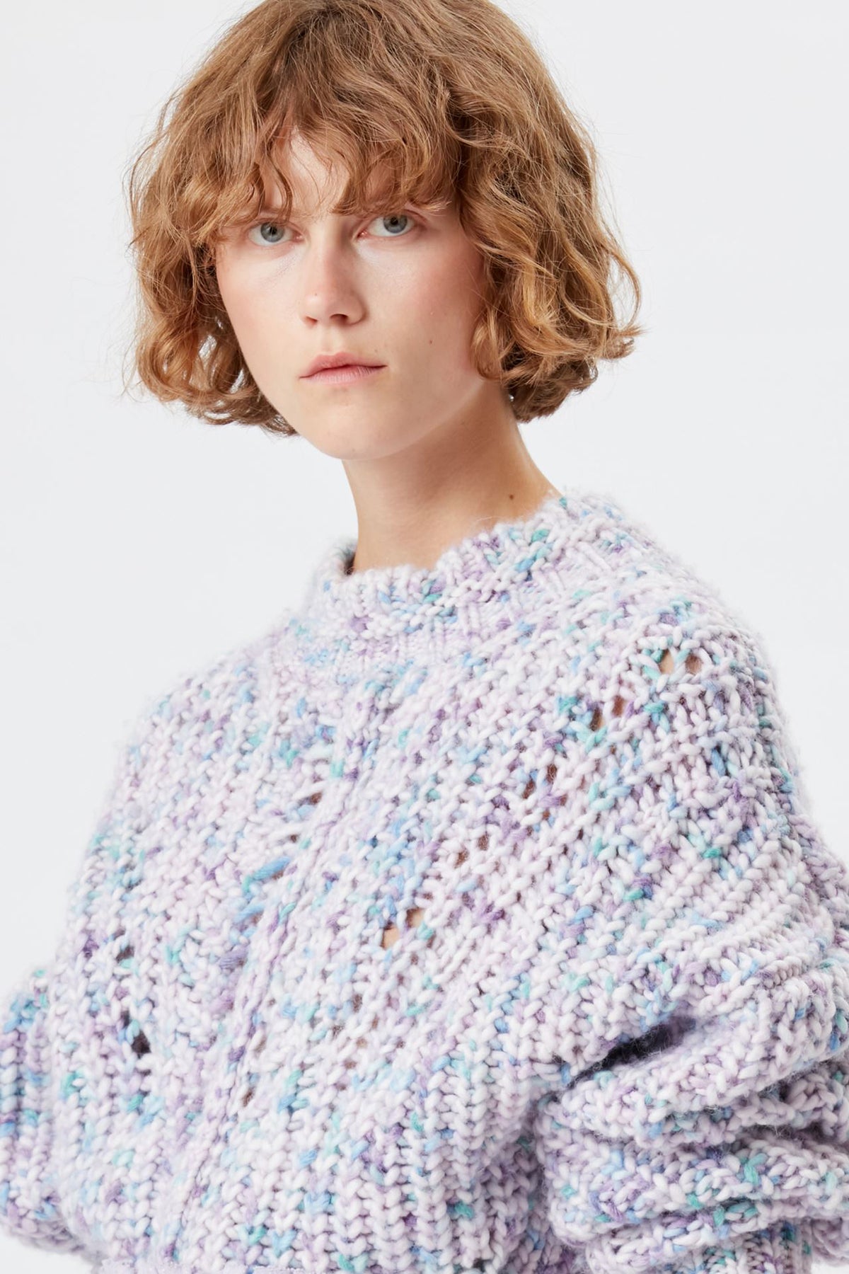 Isabel Marant Étoile Jarren Tweed Effect Sweater