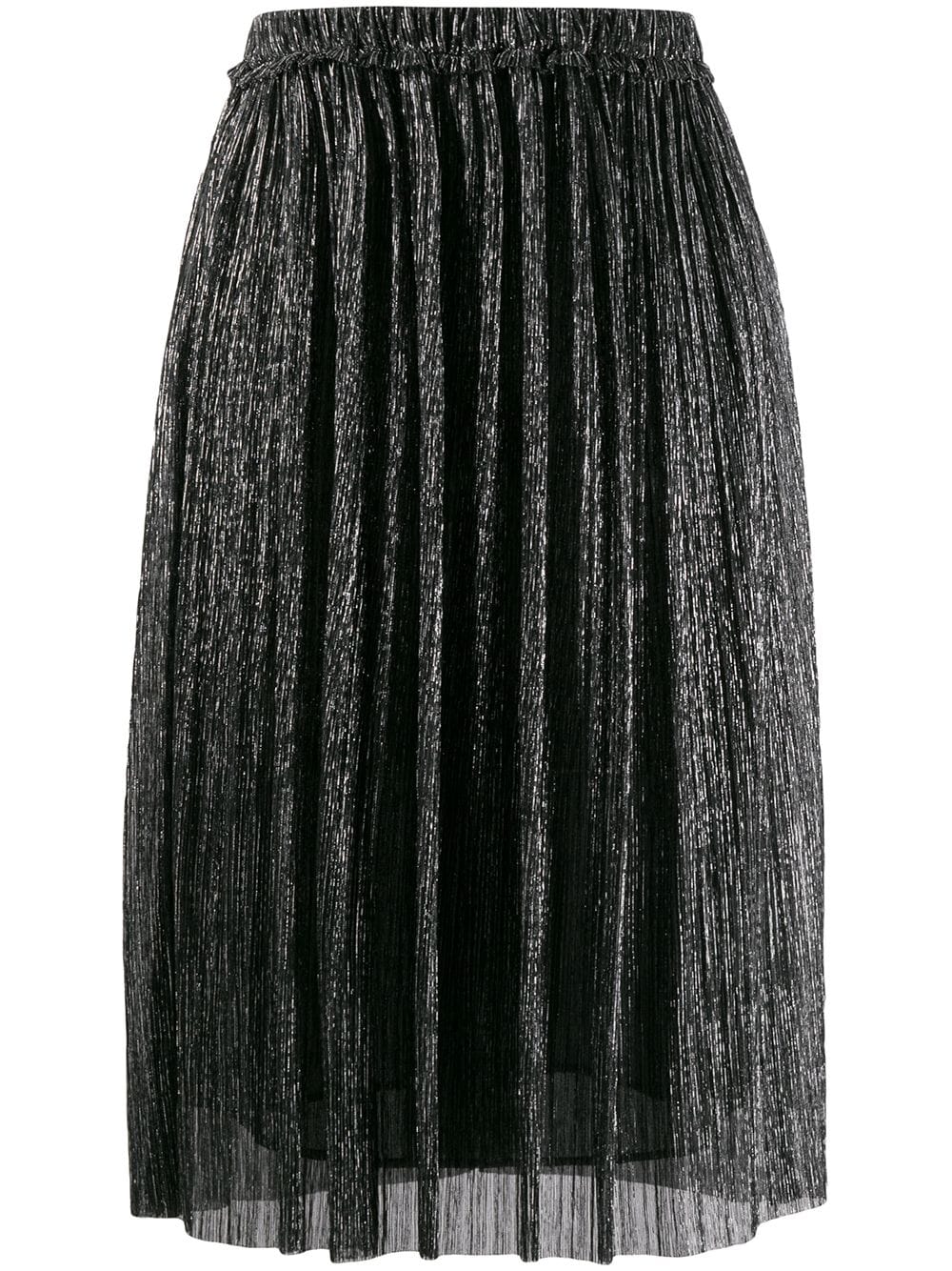 Isabel Marant Étoile Beatrice metallic midi skirt