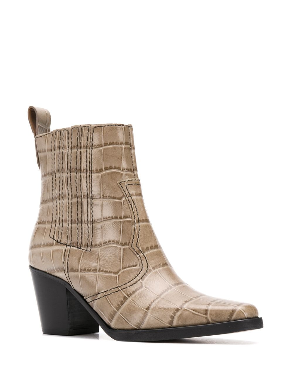 Ganni Western ankle boot