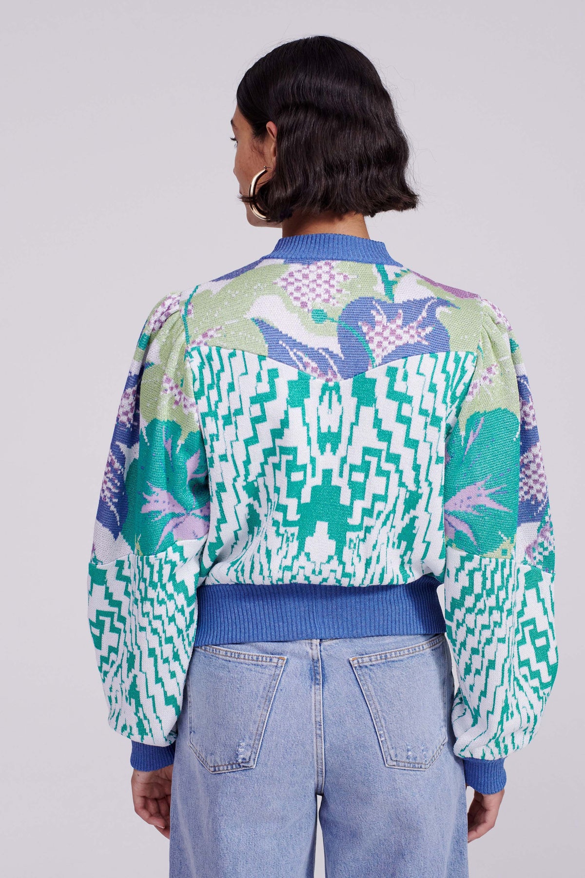 Hayley Menzies Alegra Jacquard Bomber Jacket