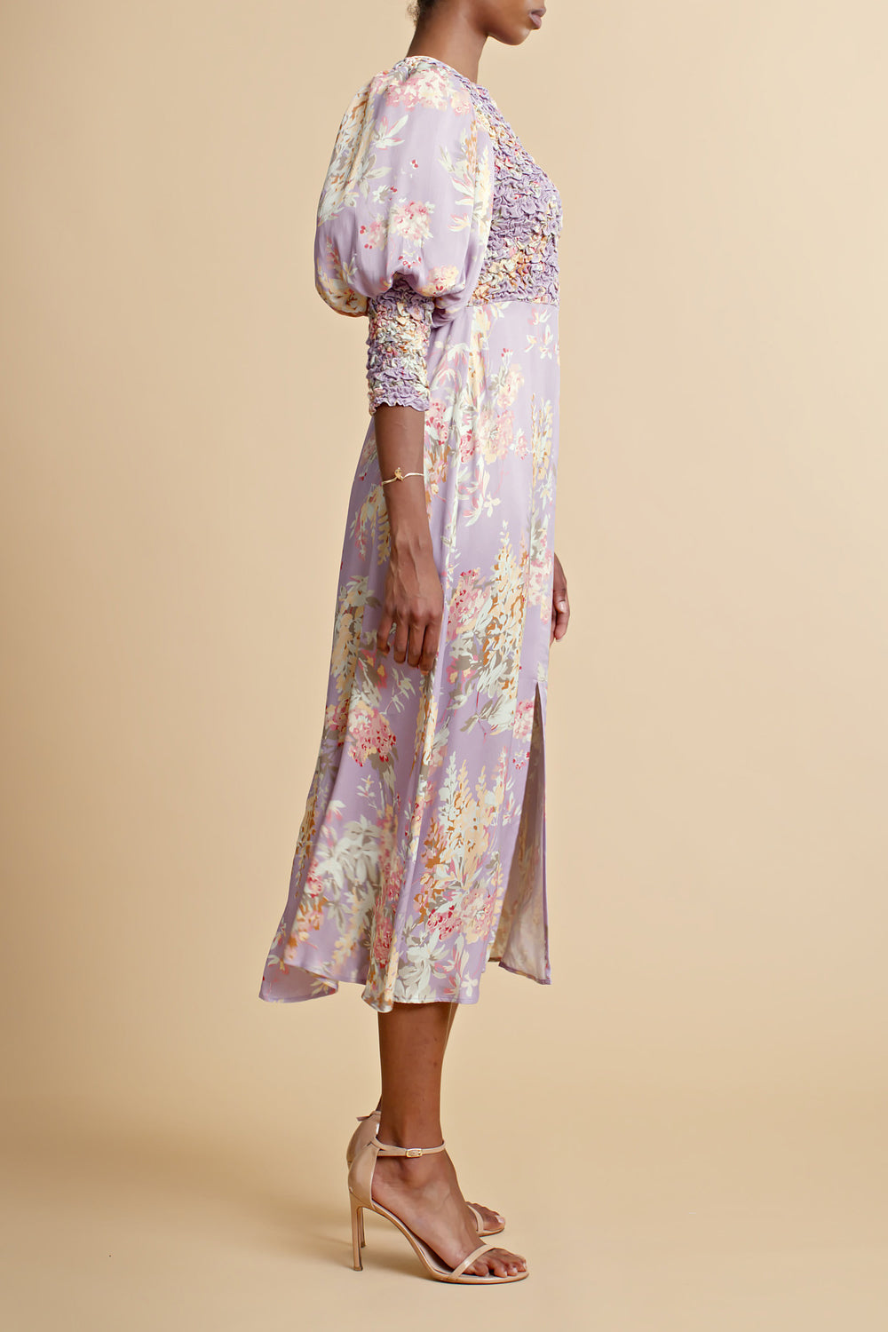 byTimo Crèpe Satin Midi Dress