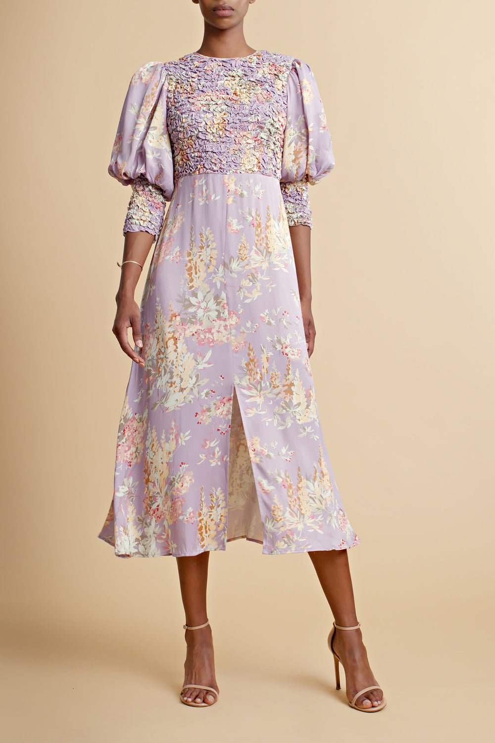 byTimo Crèpe Satin Midi Dress