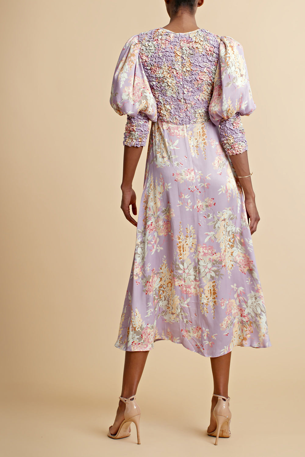 byTimo Crèpe Satin Midi Dress