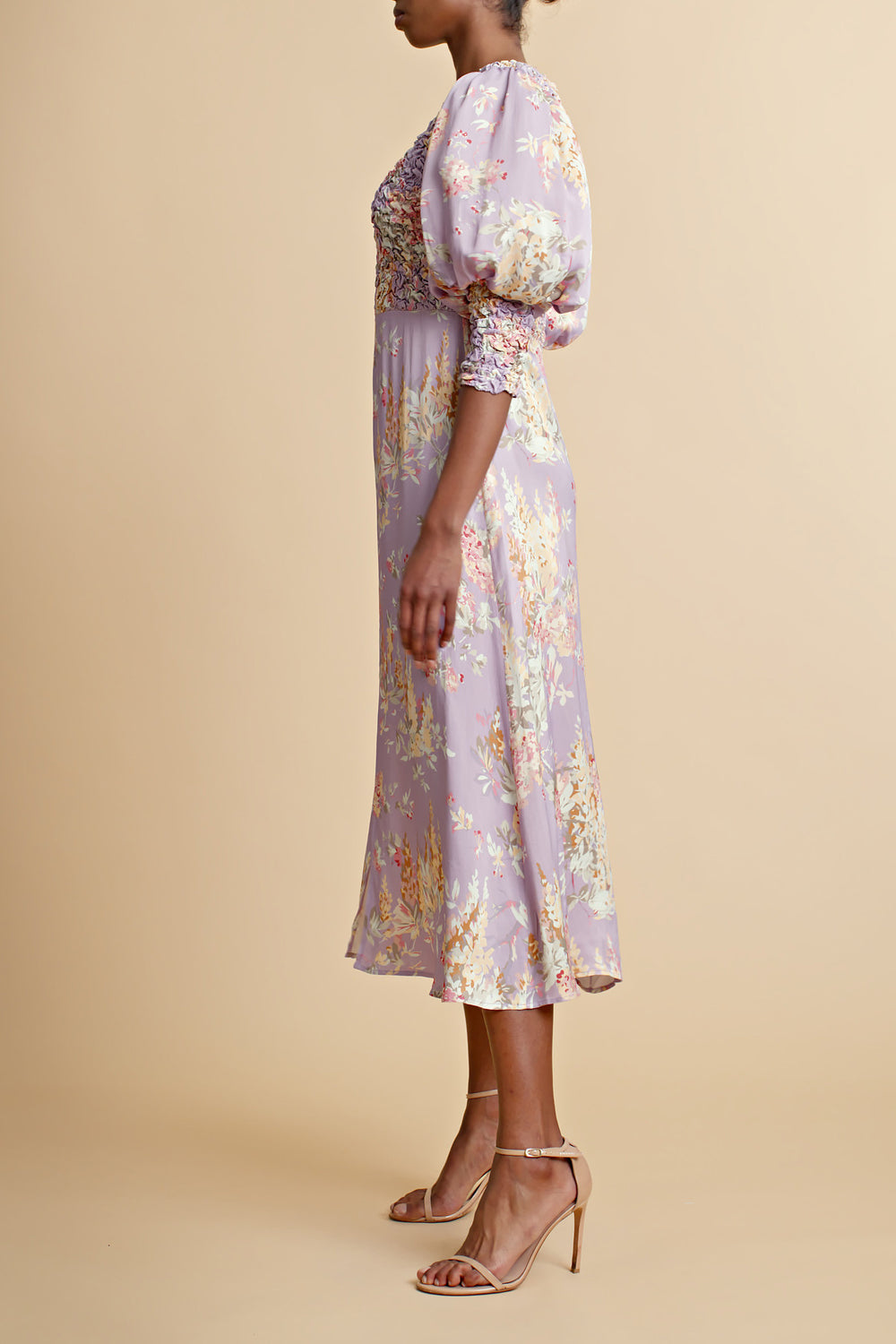 byTimo Crèpe Satin Midi Dress