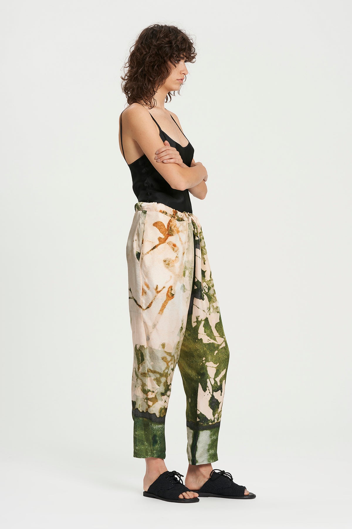 Masnada Green Shadow Pants