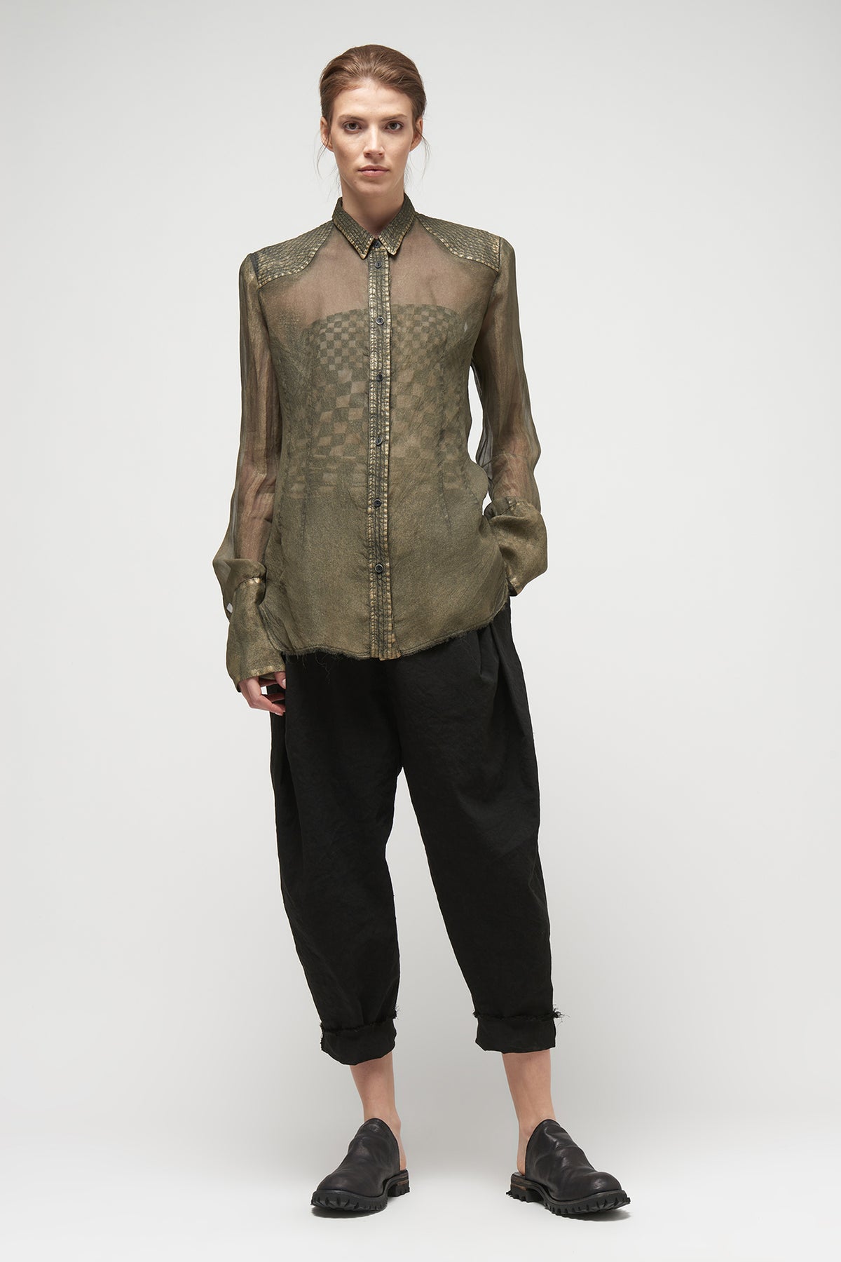 Masnada Shoulder Pad Shirt