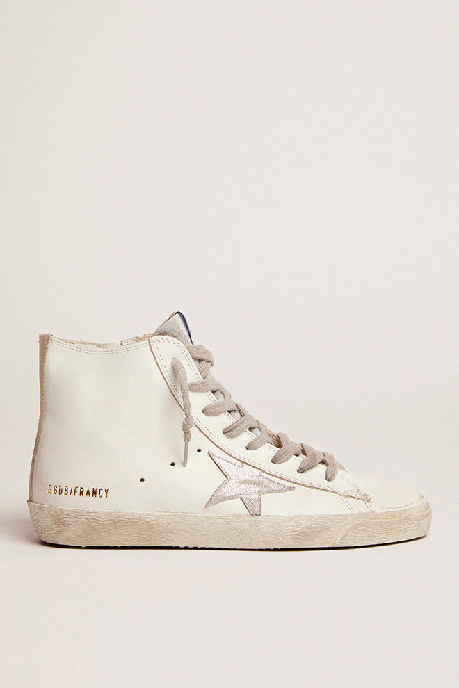 Golden Goose Francy Leather Upper Suede Laminated Star