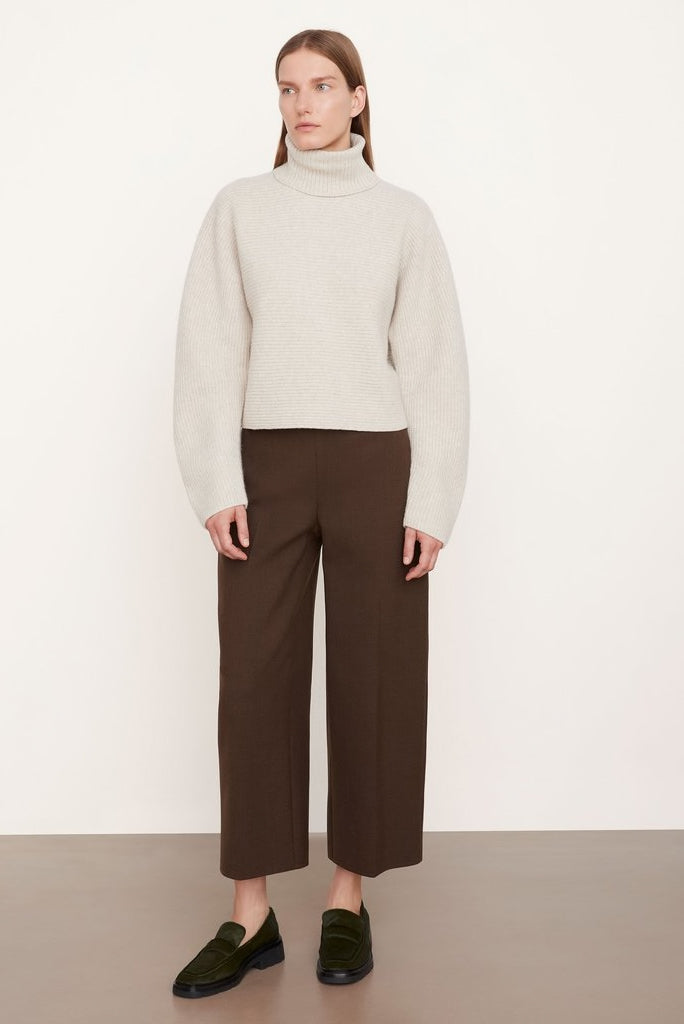Vince Horizontal Rib Turtleneck Sweater
