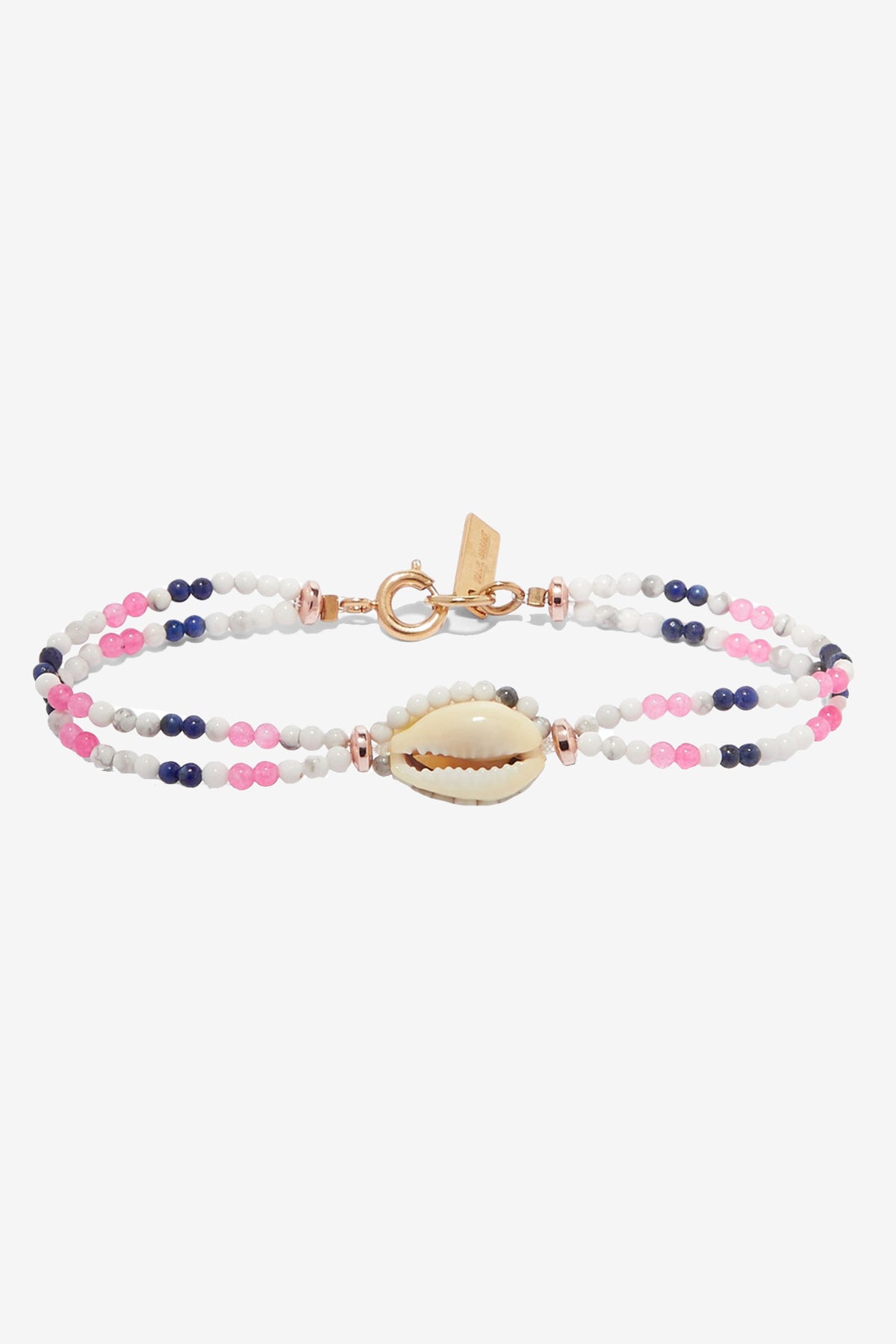 Isabel Marant Shell Bracelet in Pink &amp; Blue