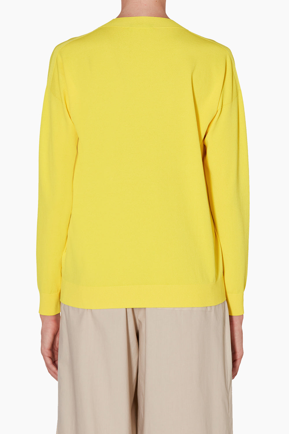 Roberto Collina Knit V Neck Long Sleeve Sweater