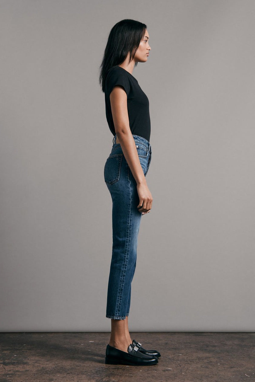 rag &amp; bone Nina High-Rise Ankle Cigarette Jeans