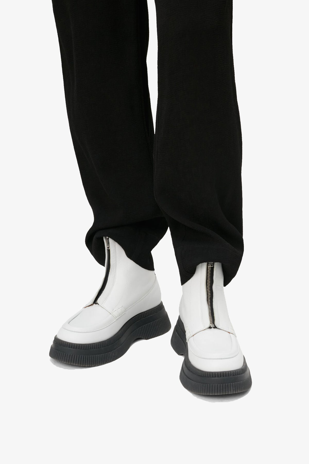 GANNI Creepers Wallaby Zip Boots