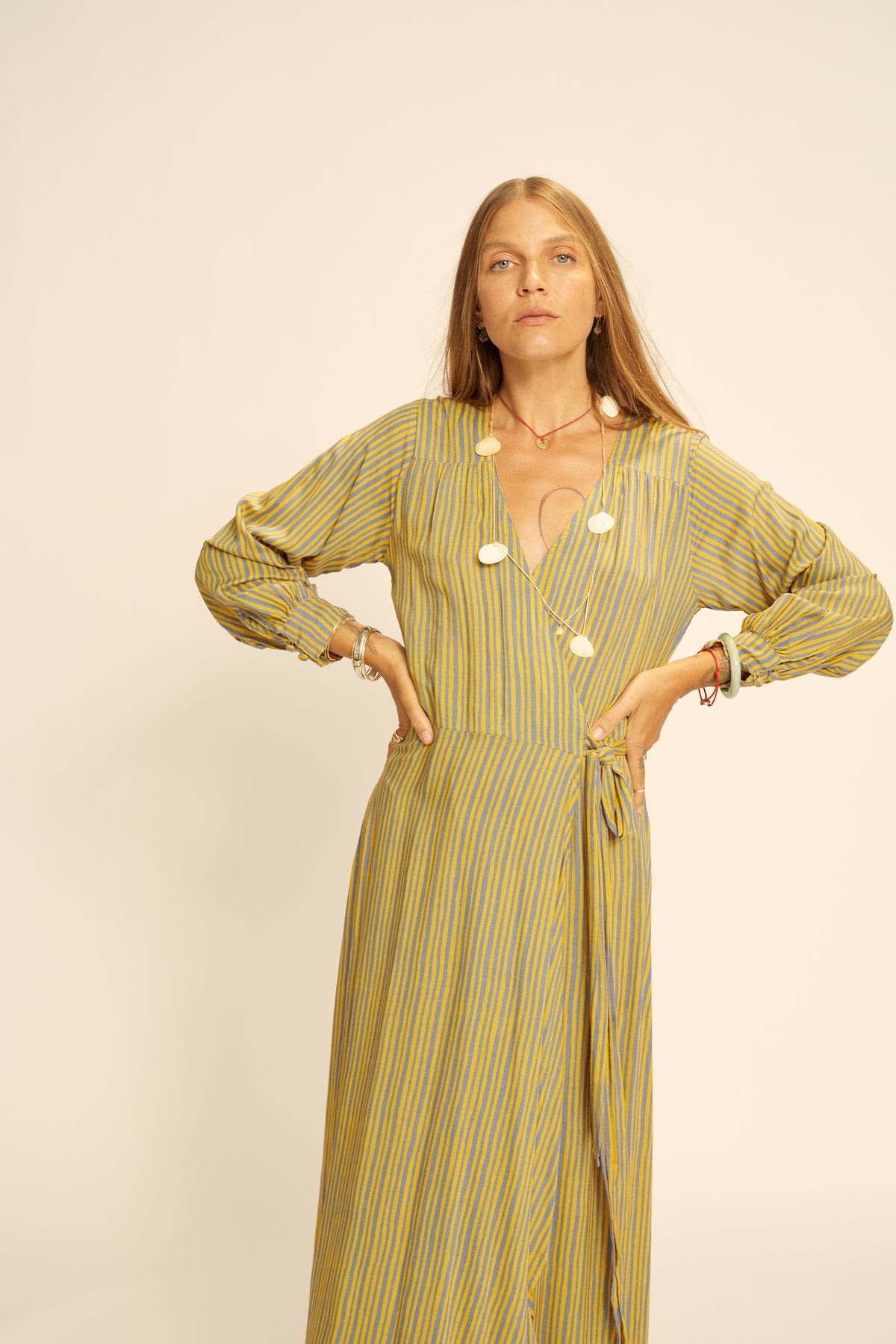 Natalie Martin Kate Long Sleeve Dress