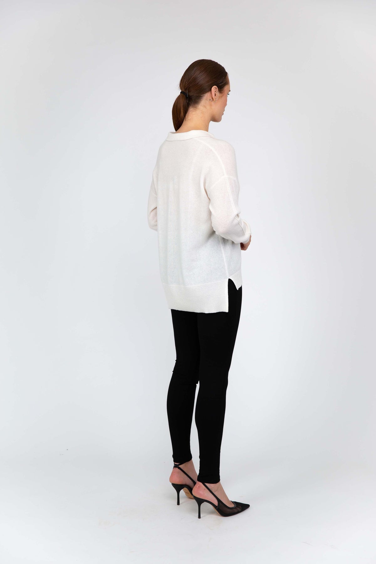 Van Kukil Virginia V Neck Jumper