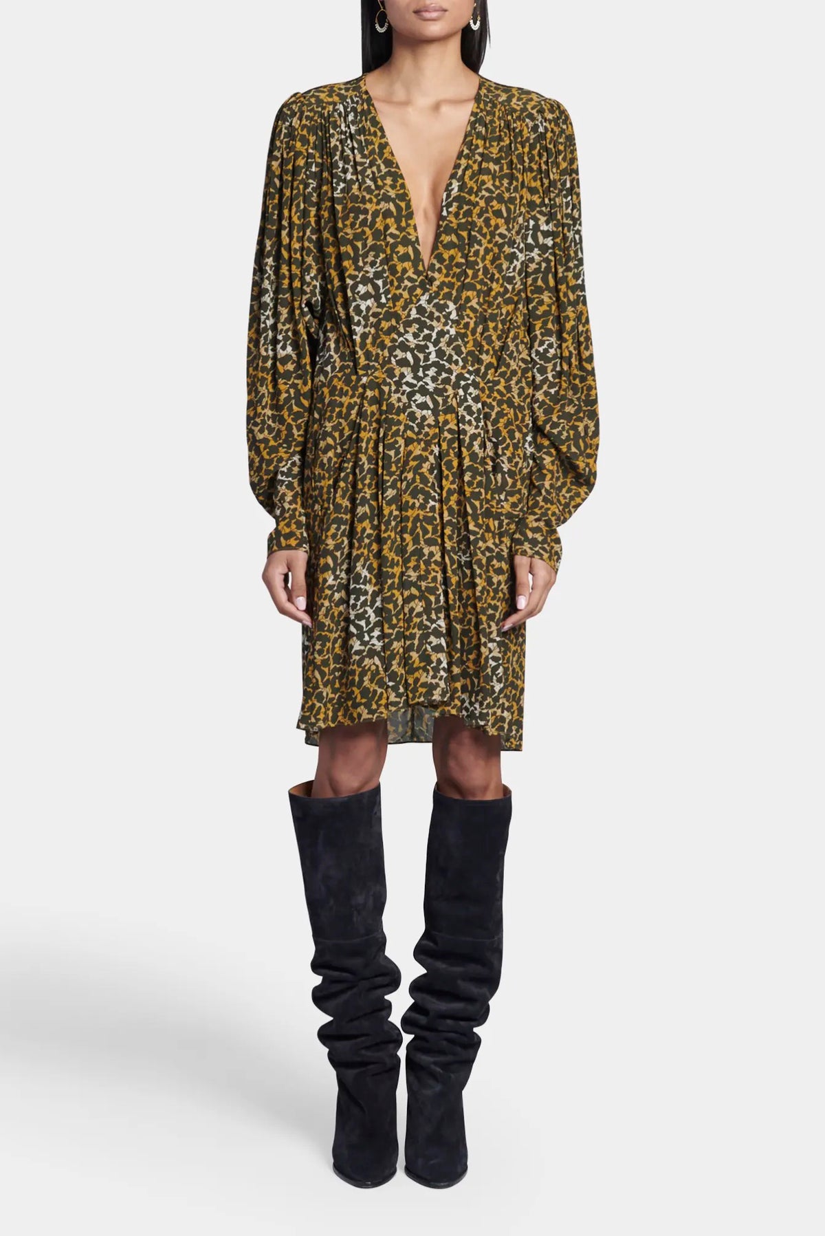 Isabel Marant Étoile Arone Printed Mini Dress