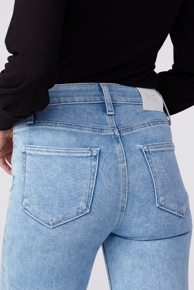 PAIGE Cindy Raw Hem Jeans in Park Ave