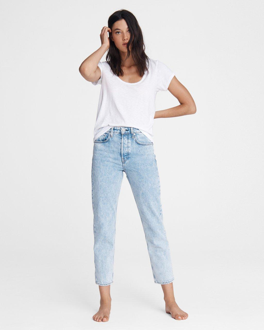 Rag &amp; Bone Maya High-Rise Ankle Slim Jean