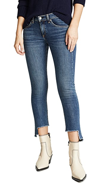 Rag &amp; Bone Cate Mid rise ankle skinny jean