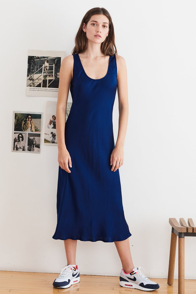 Velvet Ursula Satin Tank Dress