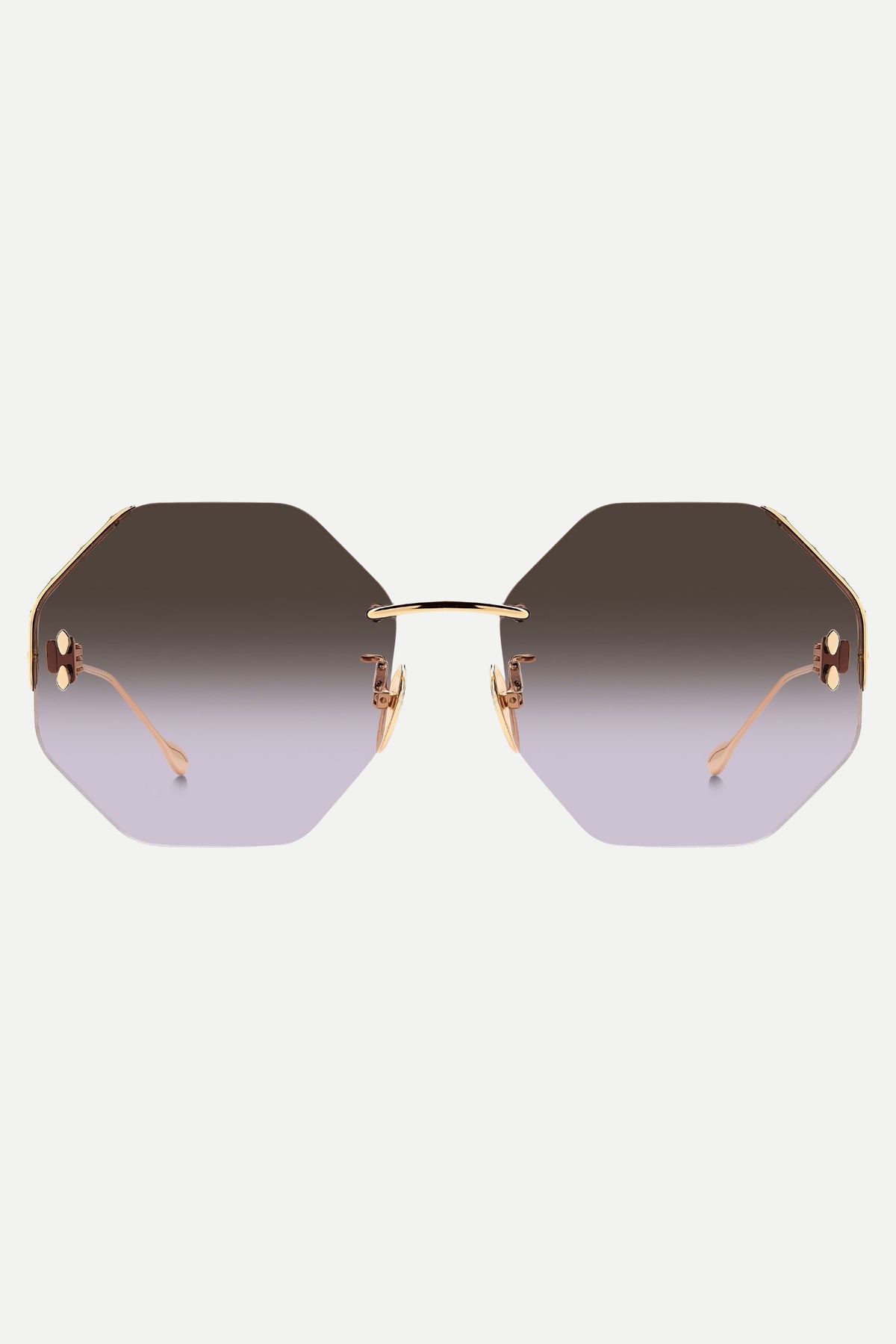 Lunettes de soleil octogonales Isabel Marant 